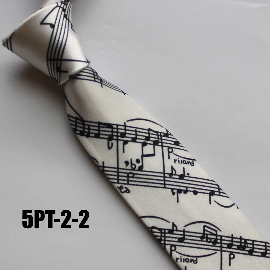 5cm Men Popular Casual Narrow Ties Fashion Rayon Printed Necktie White with Black Music Score Gravata for Musician
5cm Men Popular Casual Narrow Ties Fashion Rayon Printed Necktie White with Black Music Score Gravata for Musician