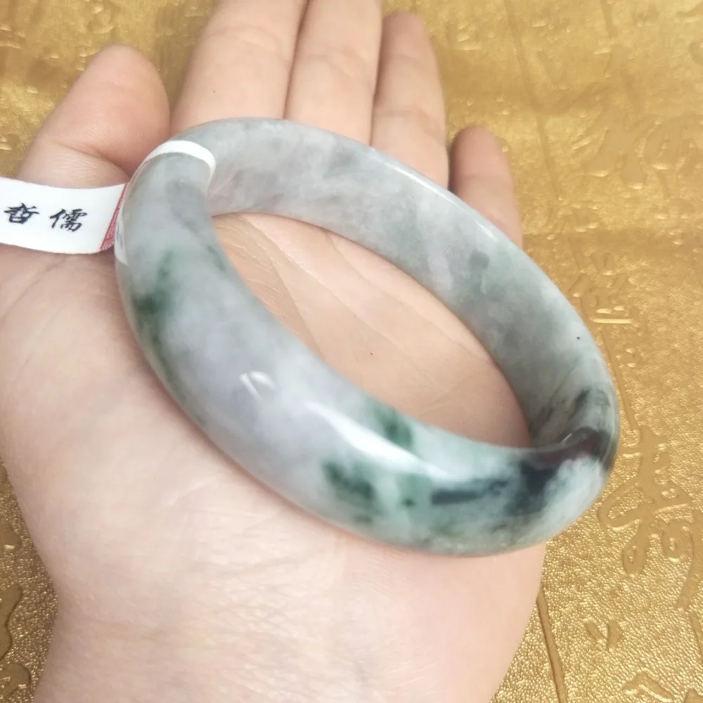 Send A certificate natural Jadeite bracelet Natural green two-color 54-61mm princess bracelet Jewelry gift
Send A certificate natural Jadeite bracelet Natural green two-color 54-61mm princess bracelet Jewelry gift