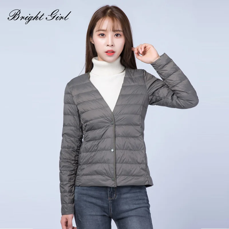 Down Jacket Short Female Thin 2018 New Korean Version of the Large Size White Duck Down Slim Warm No Collar Liner Coat Tide
Down Jacket Short Female Thin 2018 New Korean Version of the Large Size White Duck Down Slim Warm No Collar Liner Coat Tide