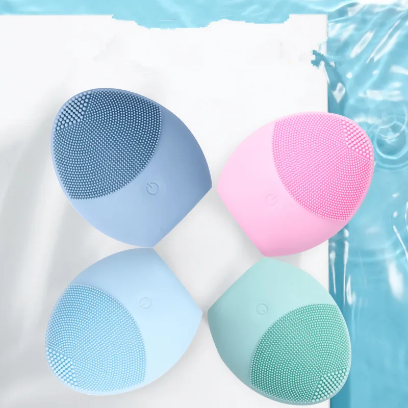 2019 Brand New Facial Cleansing Brush Electric Massage Mini Silicone Brush Deep Pore Cleaning Electric Waterproof Massage Tools
2019 Brand New Facial Cleansing Brush Electric Massage Mini Silicone Brush Deep Pore Cleaning Electric Waterproof Massage Tools