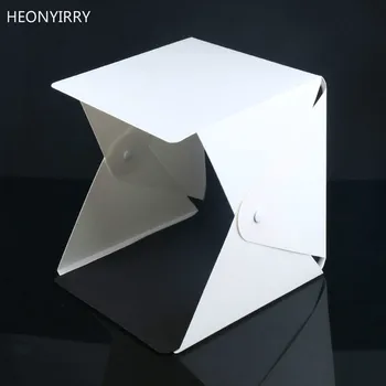 New Button Type Portable Folding Lightbox Photography Studio Softbox LED Light Soft Box for iPhone DSLR Camera Photo Background
New Button Type Portable Folding Lightbox Photography Studio Softbox LED Light Soft Box for iPhone DSLR Camera Photo Background