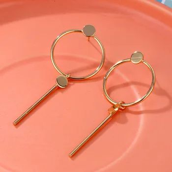 IPARAM Fashion Simple Round Geometric Drop Earrings Trend Retro Geometric Metal Earrings Women Wedding Party Charm Jewelry Gifts
IPARAM Fashion Simple Round Geometric Drop Earrings Trend Retro Geometric Metal Earrings Women Wedding Party Charm Jewelry Gifts