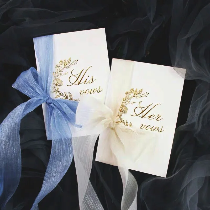 2pcs lot Unique Paper Her His oath cards Wedding Marriage day Photo Props Bride Groom Vows card
2pcs lot Unique Paper Her His oath cards Wedding Marriage day Photo Props Bride Groom Vows card