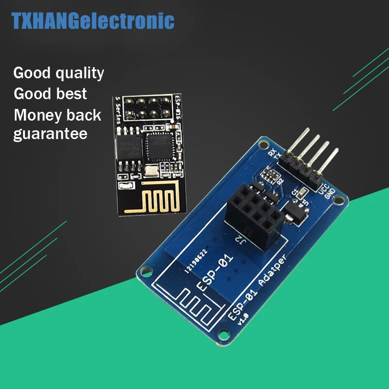 esp8266 Serial Wi-Fi Wireless esp-01 breakout Adapter Module+ ESP-01 ESP8266 wireless transceiver
esp8266 Serial Wi-Fi Wireless esp-01 breakout Adapter Module+ ESP-01 ESP8266 wireless transceiver