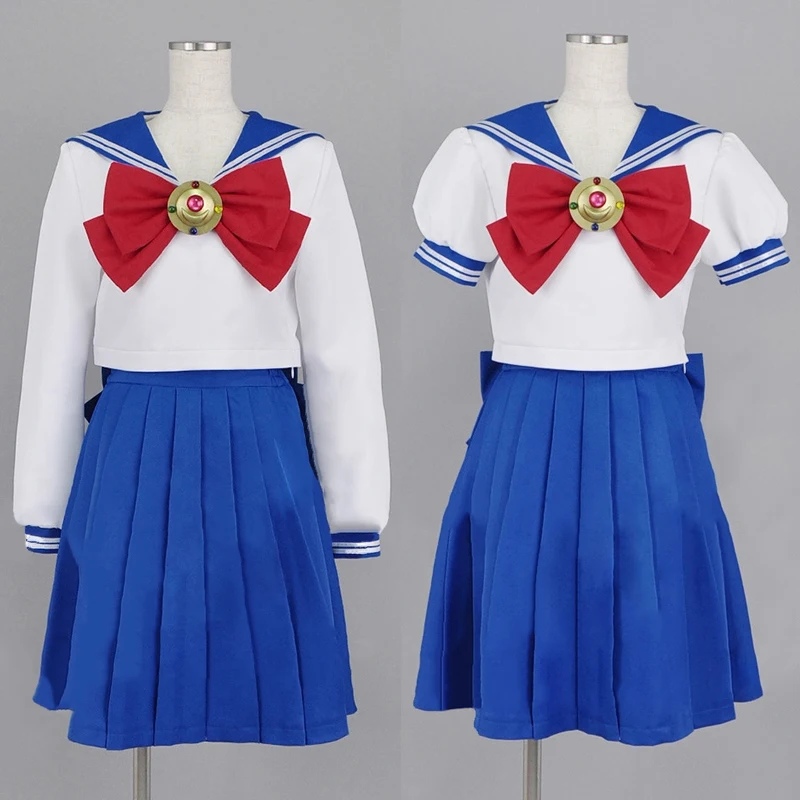 Sailor Moon Clothing Navy Sailor School Uniforms Performance Halloween Custom Size
Sailor Moon Clothing Navy Sailor School Uniforms Performance Halloween Custom Size