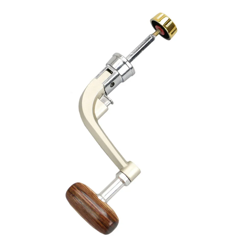 Metal Spinning fishing reel wooden handle fishing Takle folding rocking arm fishing wheel spinning wheel Fishing accessories
Metal Spinning fishing reel wooden handle fishing Takle folding rocking arm fishing wheel spinning wheel Fishing accessories