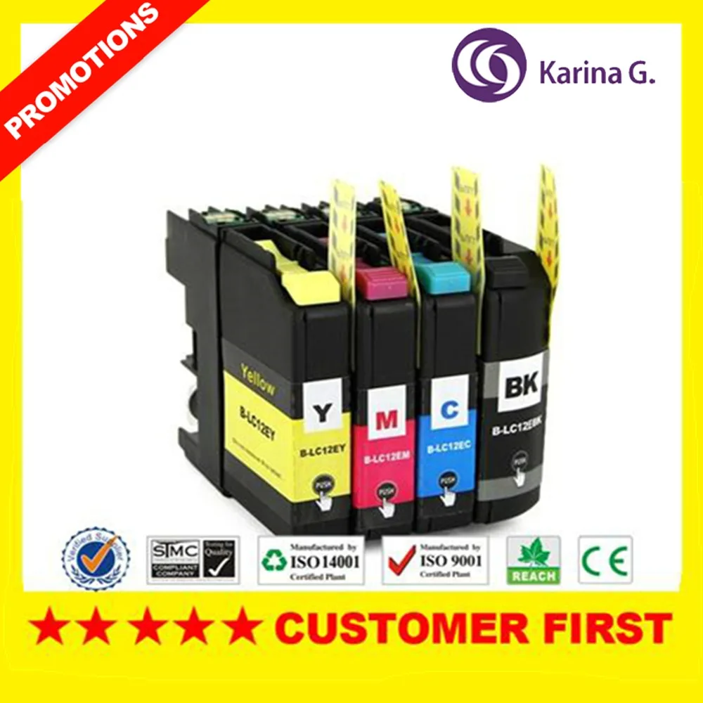 4X for LC-12E Ink Cartridges For Brother Inkjet PrinterMFC-J6925DW for LC-12E Cartridges
4X for LC-12E Ink Cartridges For Brother Inkjet PrinterMFC-J6925DW for LC-12E Cartridges
