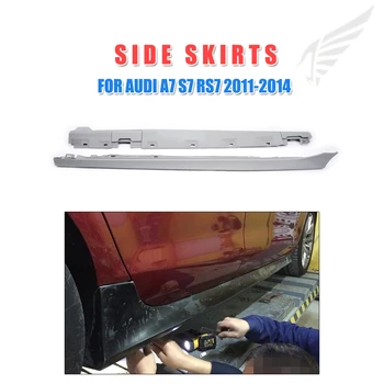 Car Side Skirts Extension Lips for Audi A7 S7 Sline RS7 2012 2013 2014 PU UNpainted Gray Primer Side Bumper Guard
Car Side Skirts Extension Lips for Audi A7 S7 Sline RS7 2012 2013 2014 PU UNpainted Gray Primer Side Bumper Guard