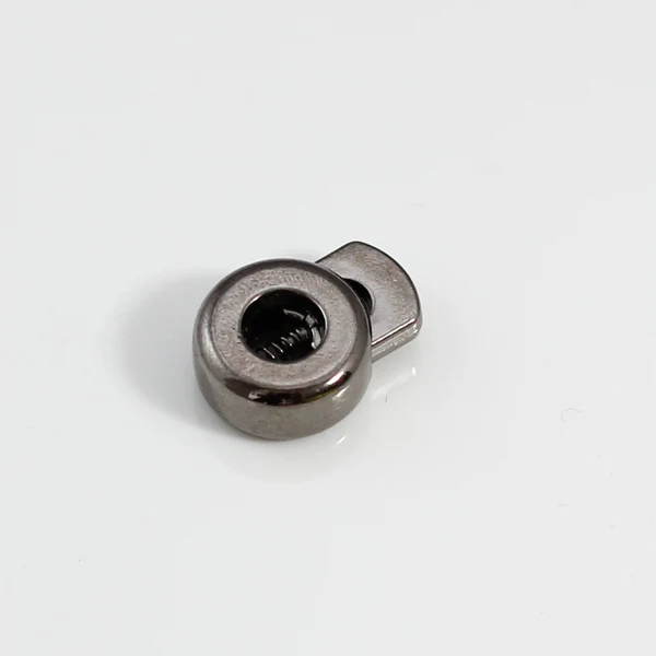 

10pcs Pack Cord Lock Toggle Stopper lock Bean Black Gun Plated Toggle Clip NK167