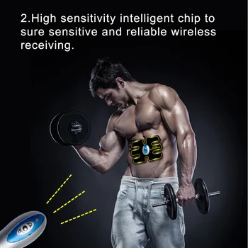 New Wireless Multi-Function EMS abdominal training Device Hous abdominal muscles intensive training Loss Slimming Massager
New Wireless Multi-Function EMS abdominal training Device Hous abdominal muscles intensive training Loss Slimming Massager