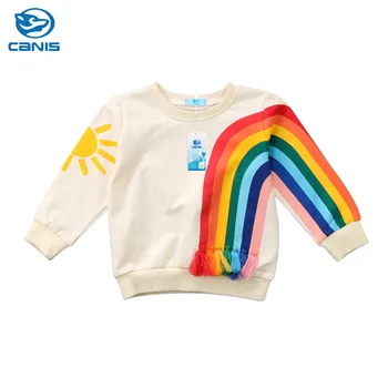 Baby Girls Kids Rainbow T-Shirt Clothes Blouse Sweater Sweatshirt Cardigan
Baby Girls Kids Rainbow T-Shirt Clothes Blouse Sweater Sweatshirt Cardigan