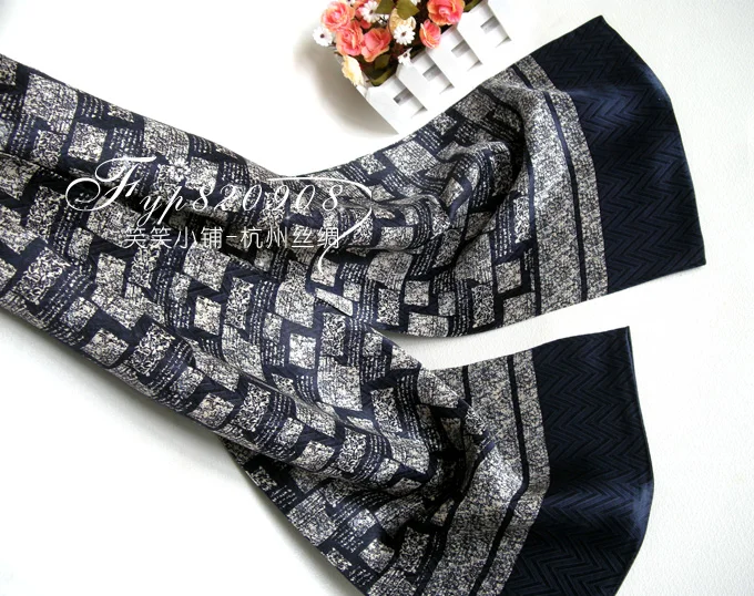 New Autumn And Winter Man 100% Pure Silk Scarf Mens Silk Satin Scarves Double Layer Multi Stripe Neckerchief For Business Gift
New Autumn And Winter Man 100% Pure Silk Scarf Mens Silk Satin Scarves Double Layer Multi Stripe Neckerchief For Business Gift