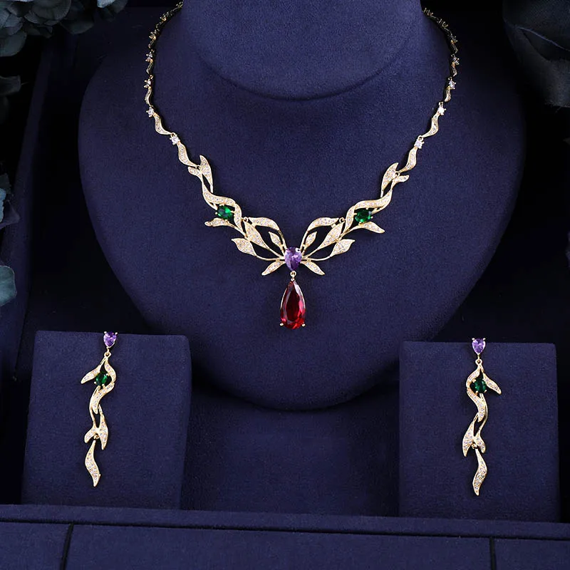 jankelly African2 pcs Bridal Zirconia Jewelry Sets For Women Party, Luxury Dubai Nigeria CZ Crystal Wedding Jewelry Sets
jankelly African2 pcs Bridal Zirconia Jewelry Sets For Women Party, Luxury Dubai Nigeria CZ Crystal Wedding Jewelry Sets