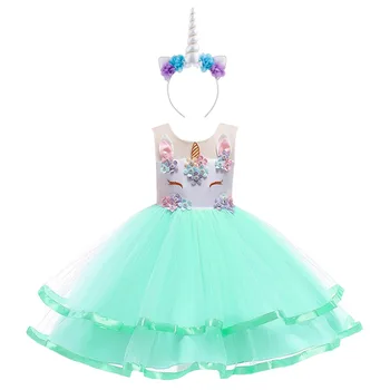 2019 Spring New 2pcs Cute Children Flower Unicorn Dress Headband Birthday Outfit Kids Girls Photo Shoot Costume Girls Clothes
2019 Spring New 2pcs Cute Children Flower Unicorn Dress Headband Birthday Outfit Kids Girls Photo Shoot Costume Girls Clothes