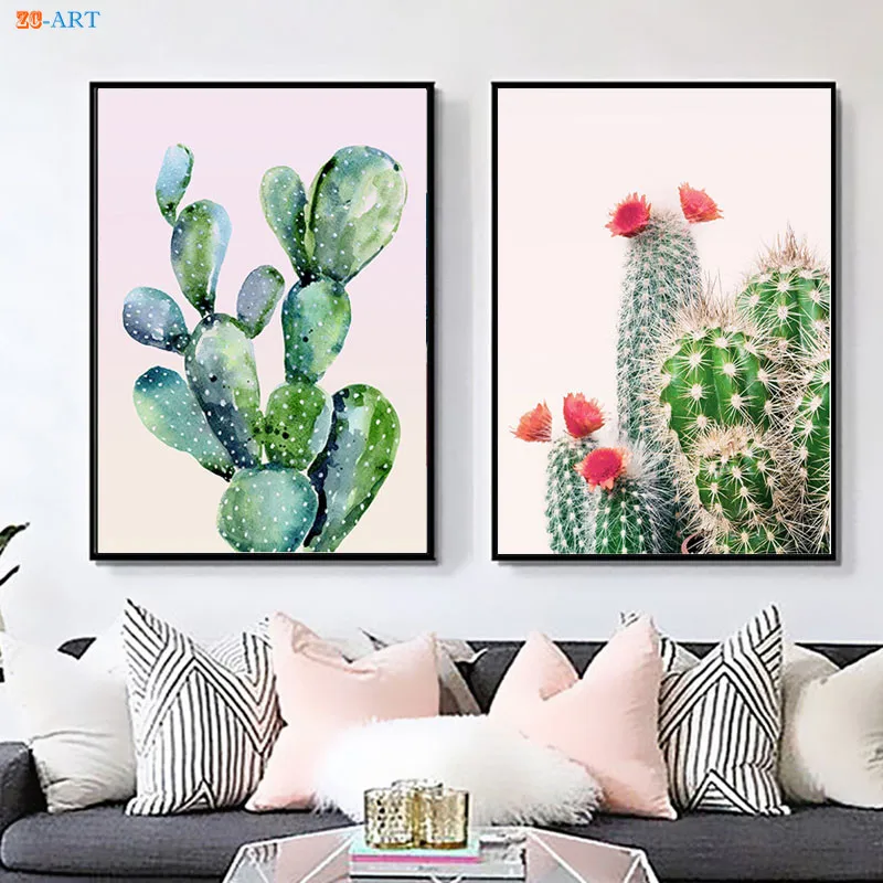 Cactus Print Watercolor Painting Canvas Painting Succulent Plant Wall Art Botanical Poster Kitchen Beach Decor No Frame
Cactus Print Watercolor Painting Canvas Painting Succulent Plant Wall Art Botanical Poster Kitchen Beach Decor No Frame