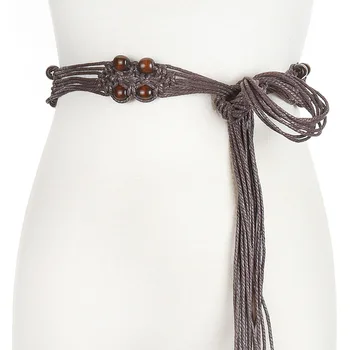 Bohemian Weave Rope Belt For Women Boho Hand Made Personality Beads Lady Creative Design Waist Belts Cinturon Mujer BZ78
Bohemian Weave Rope Belt For Women Boho Hand Made Personality Beads Lady Creative Design Waist Belts Cinturon Mujer BZ78
