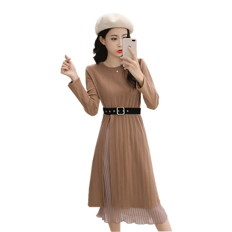Women Elegant Vintage A Line Dress 2018 Autumn New Arrival Casual Slim Ladies Long Sleeve O Neck Party Dress Office Lady Dress
Women Elegant Vintage A Line Dress 2018 Autumn New Arrival Casual Slim Ladies Long Sleeve O Neck Party Dress Office Lady Dress