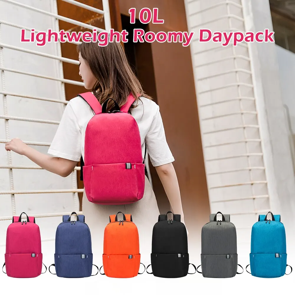 10L Super Lightweight Backpack Water Repellent Bag Kids Schooling Daypack Cycling Traveling Camping Traveling rucksack Unisex
10L Super Lightweight Backpack Water Repellent Bag Kids Schooling Daypack Cycling Traveling Camping Traveling rucksack Unisex