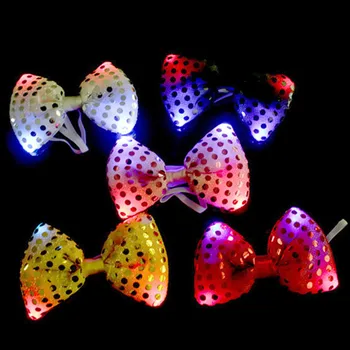 Flashing LED Bow Tie Light Up EL Wire Necktie Bowtie Cravat For Men Women Halloween Party Decor Sexy Club Costumes Accessories
Flashing LED Bow Tie Light Up EL Wire Necktie Bowtie Cravat For Men Women Halloween Party Decor Sexy Club Costumes Accessories