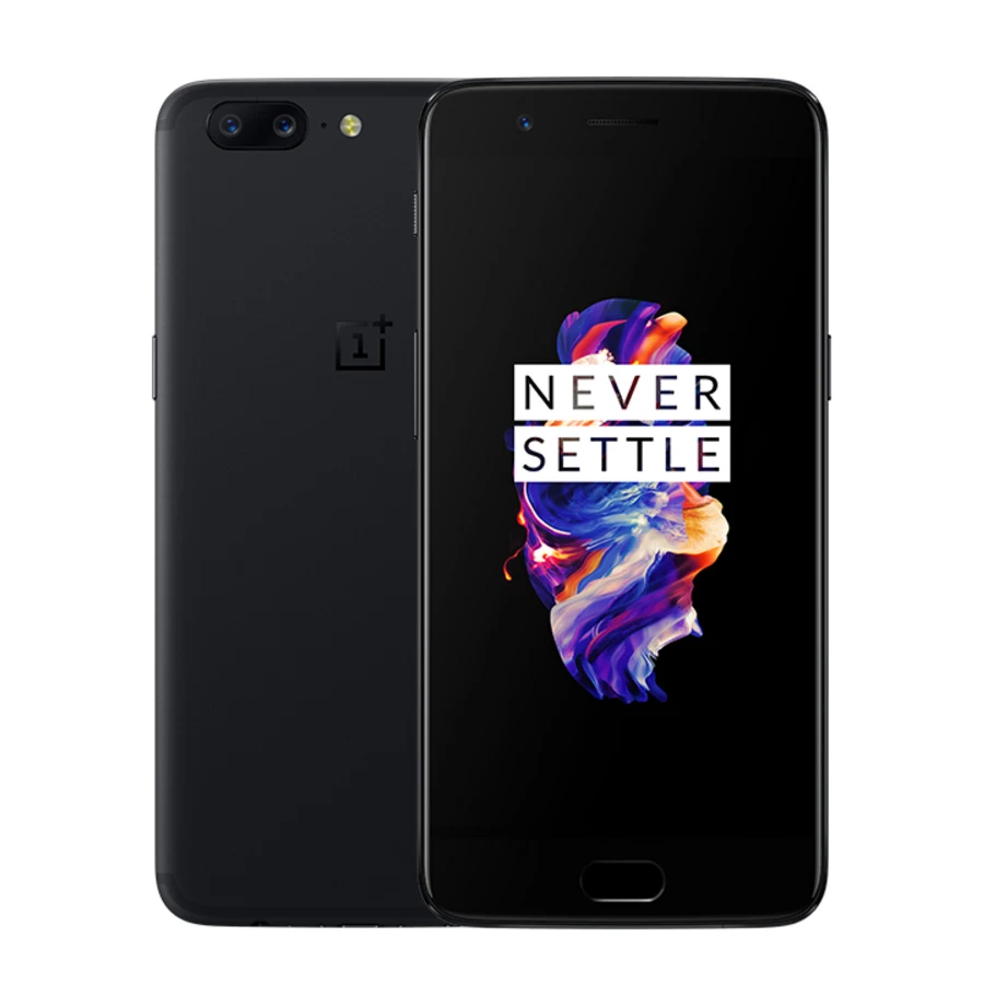 

Original New Oneplus 5 LTE Mobile Phone 5.5" 6GB RAM 128GB ROM Snapdragon 835 Octa Core 20MP Android NFC Dual SIM Smart phone