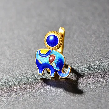 925 sterling silver baby elephant lapis earrings cloisonne enamel jewelry
925 sterling silver baby elephant lapis earrings cloisonne enamel jewelry