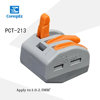 100PCS 3Pin Universal Compact Wiring Terminal Block,Mini Fast Connector Push-in Conductor Connector Wire Connectors
100PCS 3Pin Universal Compact Wiring Terminal Block,Mini Fast Connector Push-in Conductor Connector Wire Connectors