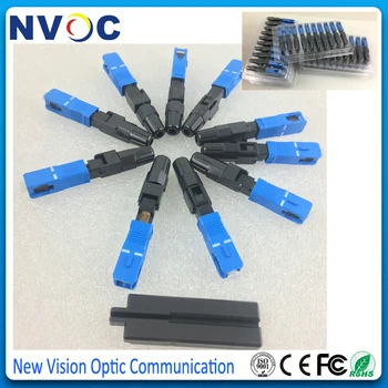 50Pcs/Bag,SC UPC Fast Connector Embedded Connector FTTH Tool Cold Connector Tool Fiber Fast Connnector,(<=0.5dB),55mm
50Pcs/Bag,SC UPC Fast Connector Embedded Connector FTTH Tool Cold Connector Tool Fiber Fast Connnector,(<=0.5dB),55mm