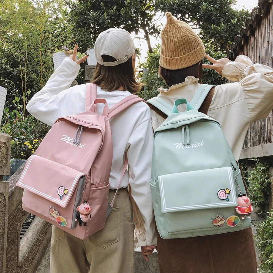 Cute Pig Style Women School Bags For Girl's Large Capacity Backpack Nylon Waterproof Bookbag Women Back Packs Harajuku Schoolbag
Cute Pig Style Women School Bags For Girl's Large Capacity Backpack Nylon Waterproof Bookbag Women Back Packs Harajuku Schoolbag