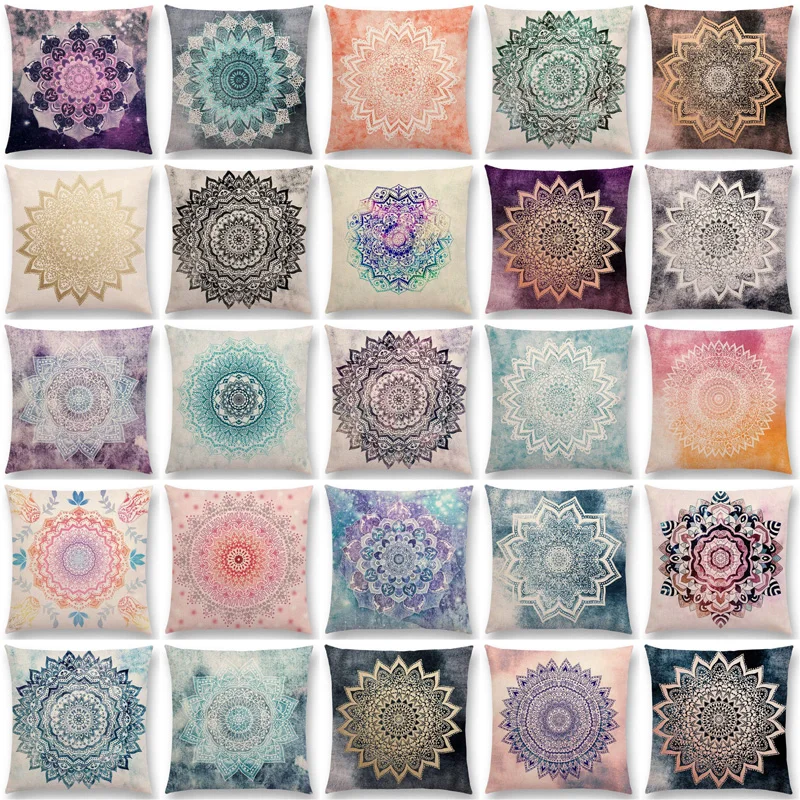2018 NEW Ethnic Style Mandala Linen Print Cushion Cover Cotton Linen Pillow case Home Decorative Pillow Cover for Sofa
2018 NEW Ethnic Style Mandala Linen Print Cushion Cover Cotton Linen Pillow case Home Decorative Pillow Cover for Sofa