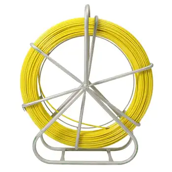 150M 8mm TS Diameter Fiberglass Cable Fish Tape Reel Puller Conduit Duct Rodder Pulling Wire Cable Fishing Tool Tensile 4200kg
150M 8mm TS Diameter Fiberglass Cable Fish Tape Reel Puller Conduit Duct Rodder Pulling Wire Cable Fishing Tool Tensile 4200kg