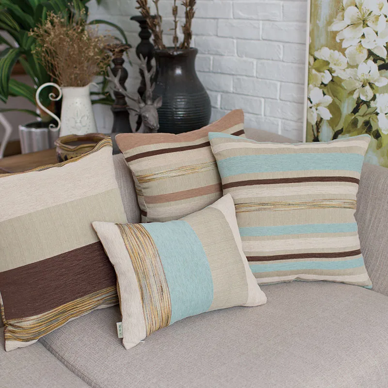American style village retro pillowcase Striped rest pillowcase customized chenille big pillowcases multi color striped Lumbar
American style village retro pillowcase Striped rest pillowcase customized chenille big pillowcases multi color striped Lumbar