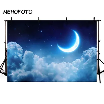 7X5FT Art fabric photography backdrops photo backdrop Moon night Starry sky clouds custom studio photo backgrounds vinyl
7X5FT Art fabric photography backdrops photo backdrop Moon night Starry sky clouds custom studio photo backgrounds vinyl