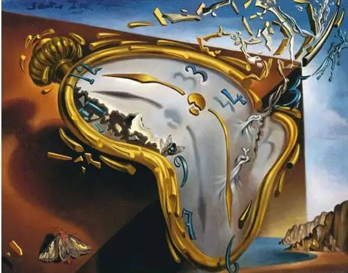 Salvador Dali Soft Watch at the Moment of Explosion SILK POSTER Decorative Wall painting 24x36inch
Salvador Dali Soft Watch at the Moment of Explosion SILK POSTER Decorative Wall painting 24x36inch