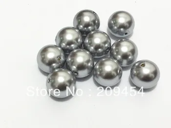 20mm 100pcs/lot Grey Chunky Round Imitation Pearl Acrylic Loose Beads For Kids Jewelry Making
20mm 100pcs/lot Grey Chunky Round Imitation Pearl Acrylic Loose Beads For Kids Jewelry Making