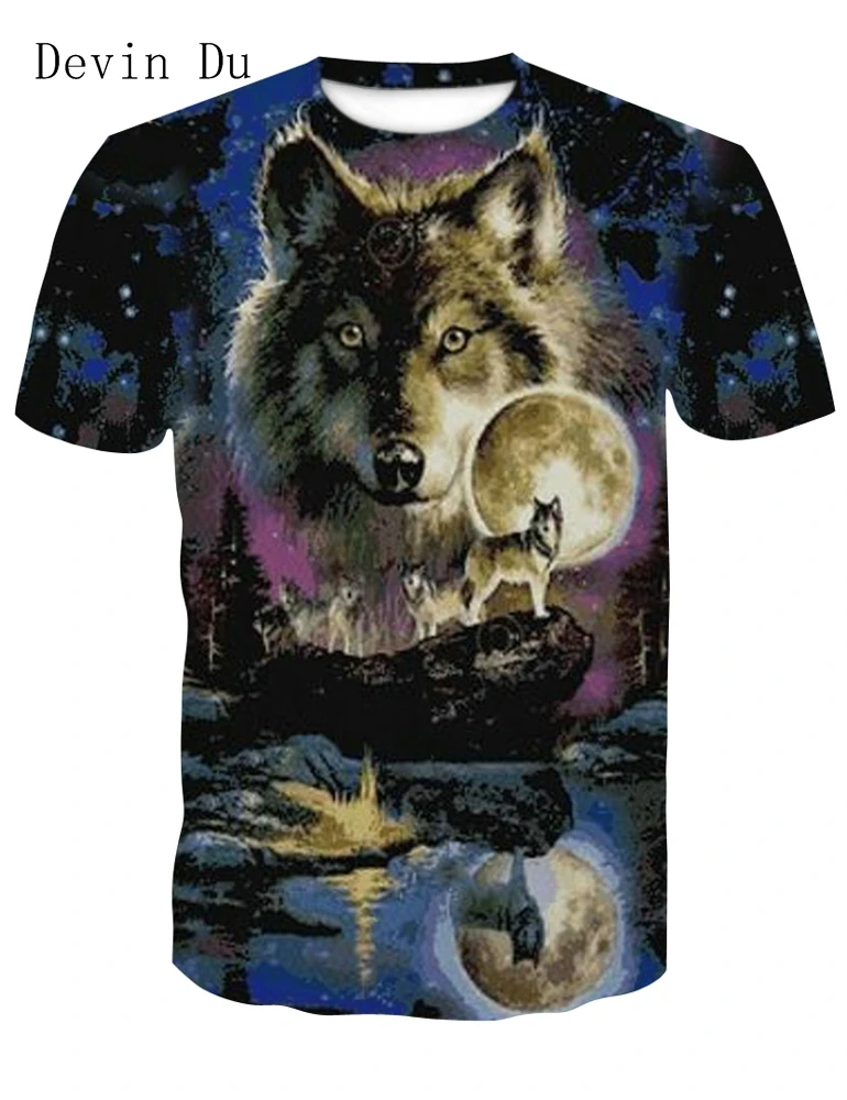 Men clothes 2019 Newest Harajuku Wolf 3D Print Cool T-shirt Men/Women Short Sleeve Summer Tops Tees animal t shirt Fashion
Men clothes 2019 Newest Harajuku Wolf 3D Print Cool T-shirt Men/Women Short Sleeve Summer Tops Tees animal t shirt Fashion