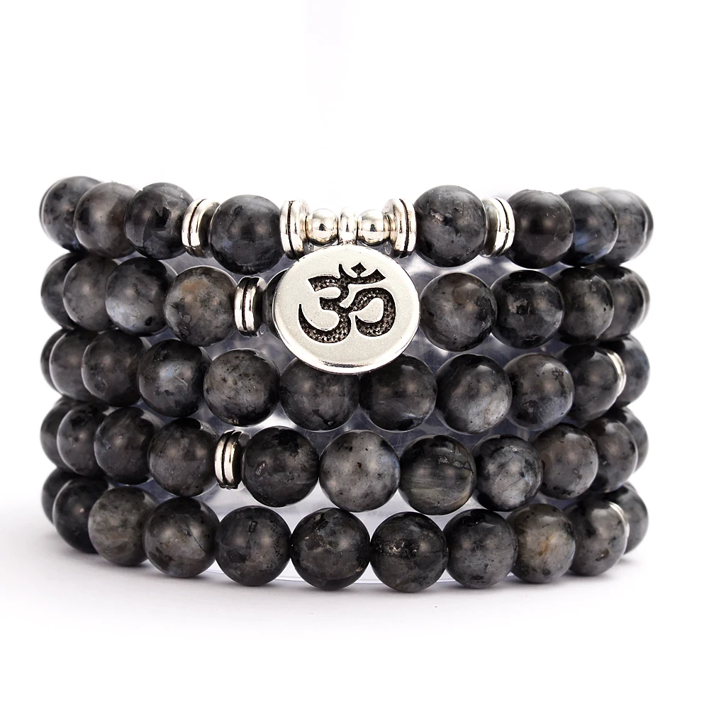 Round Labradorite OM Beaded Multi layer Wrap Bracelets Men Sporty Women Yoga Jewelry
Round Labradorite OM Beaded Multi layer Wrap Bracelets Men Sporty Women Yoga Jewelry