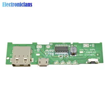 Step Up Boost Module 5V 1A Power Bank Charger Board Charging Circuit PCB Board Power Supply For Mobile Phone 18650 Battery DIY
Step Up Boost Module 5V 1A Power Bank Charger Board Charging Circuit PCB Board Power Supply For Mobile Phone 18650 Battery DIY