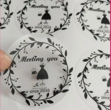 50MM Round Shape Clear PVC Vinyl transparent clear adhesive with custom logo printing 500pcs/lot
50MM Round Shape Clear PVC Vinyl transparent clear adhesive with custom logo printing 500pcs/lot