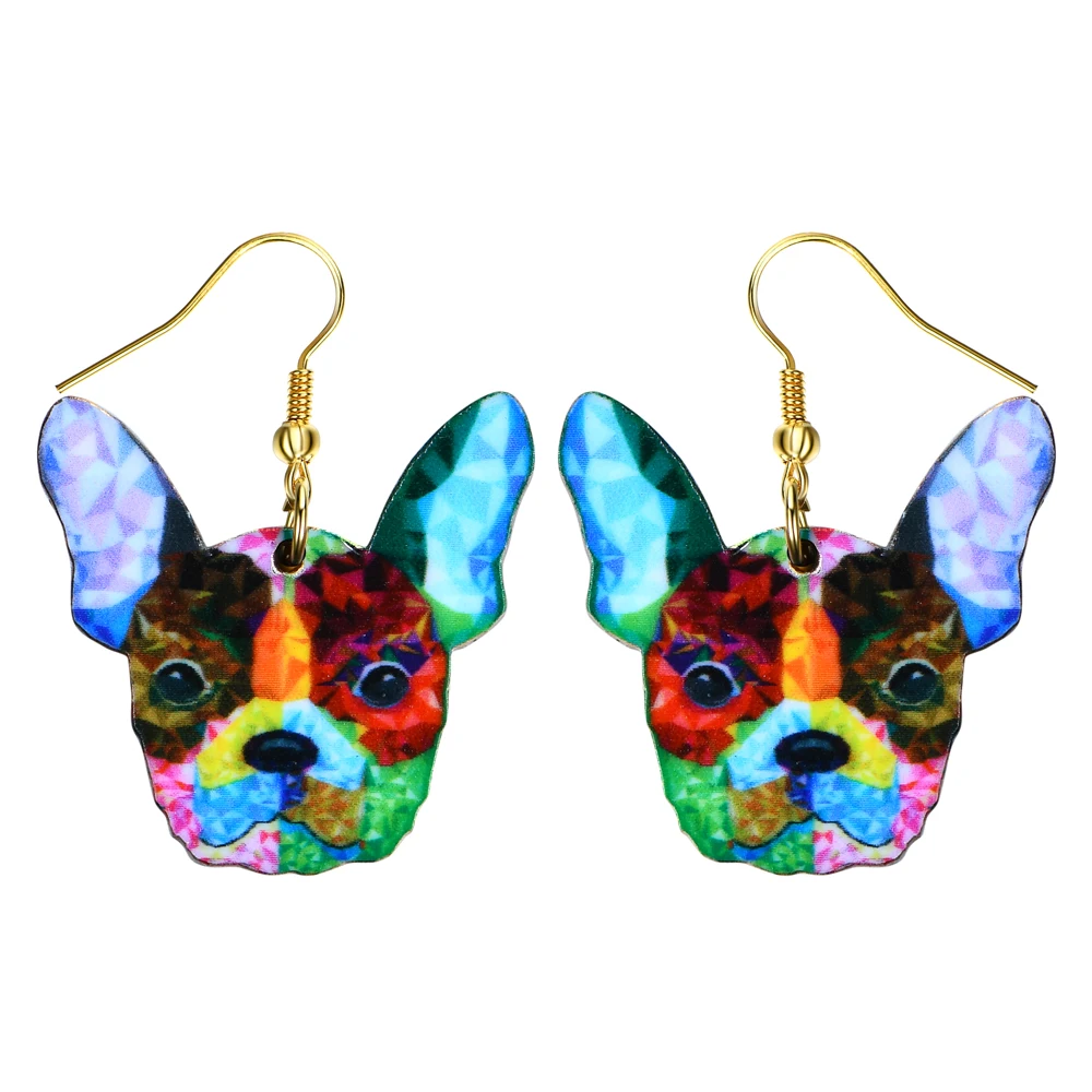 ANRUIW7 Drop Bulldog Earrings Dangle Long Acrylic Pattern Dog Earring Fashion Jewelry For Women New Arrive Accessories
ANRUIW7 Drop Bulldog Earrings Dangle Long Acrylic Pattern Dog Earring Fashion Jewelry For Women New Arrive Accessories