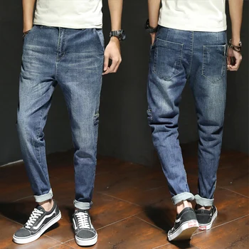 Men'S Classic Jeans Mens Flared Homme Biker Pants Masculina Spijkerbroek Mannen Ripped Uomo Pantalon Jean Baggy Distressed Hip
Men'S Classic Jeans Mens Flared Homme Biker Pants Masculina Spijkerbroek Mannen Ripped Uomo Pantalon Jean Baggy Distressed Hip