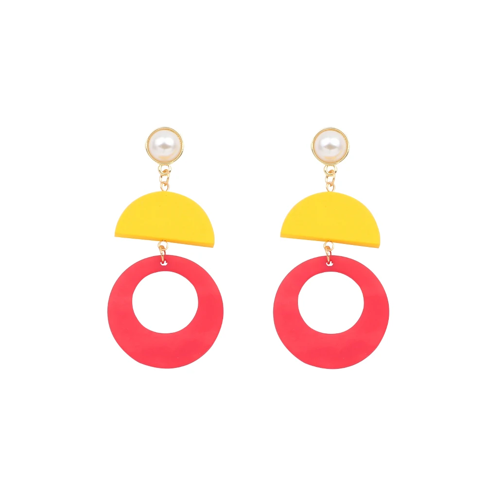 2018 Trendy Geometric polygon Alloy Drop Earring For Women Punk Colorful Acrylic statement Dangle Earring Party Jewelry Femmina
2018 Trendy Geometric polygon Alloy Drop Earring For Women Punk Colorful Acrylic statement Dangle Earring Party Jewelry Femmina