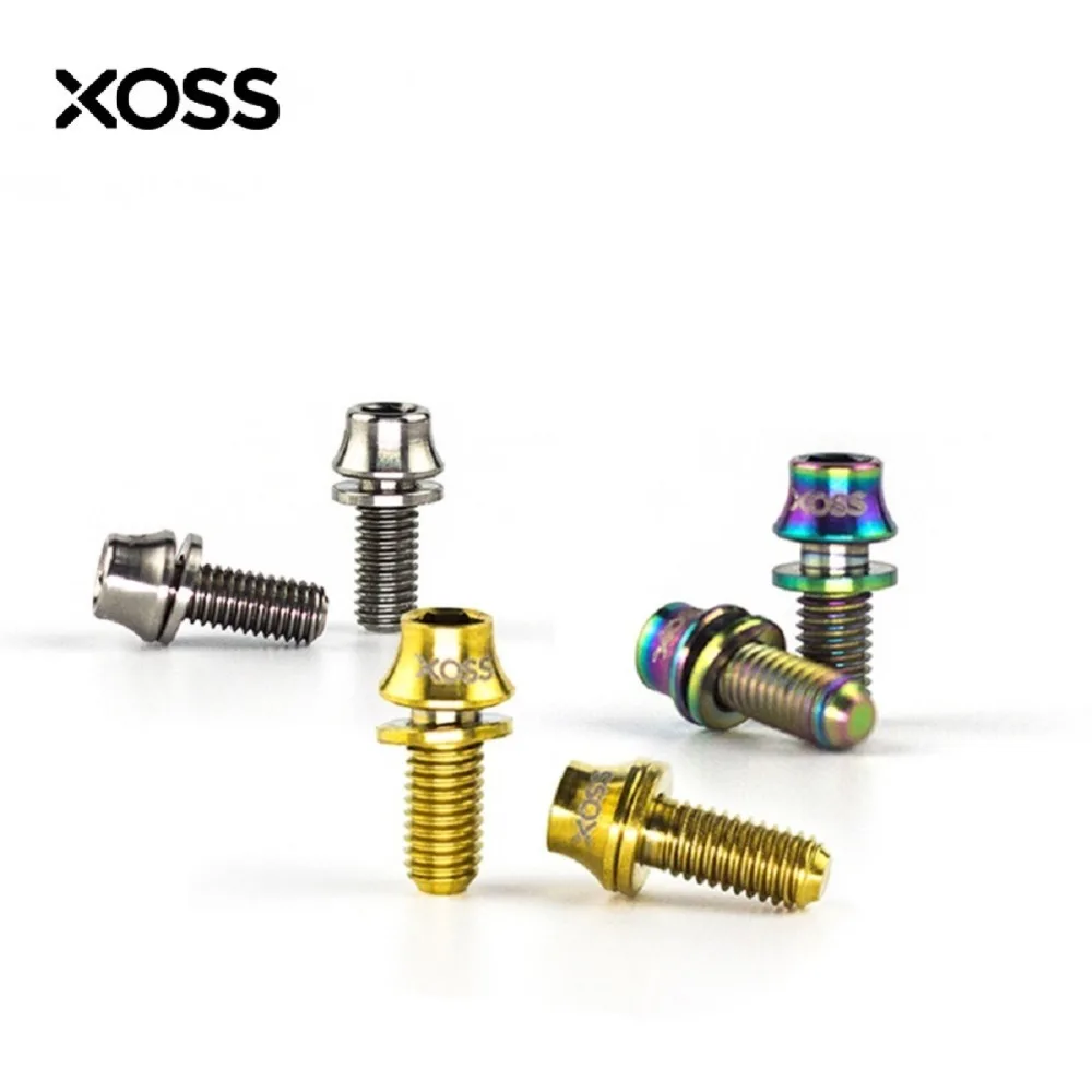 XOSS Titanium Alloy Bike Screws M5 x 10/12/18mm Colorful Bike Disc Rotor Bolts Handlebar Stem Screw Bottle Cage 2PSC/6PSC/12PSC
XOSS Titanium Alloy Bike Screws M5 x 10/12/18mm Colorful Bike Disc Rotor Bolts Handlebar Stem Screw Bottle Cage 2PSC/6PSC/12PSC