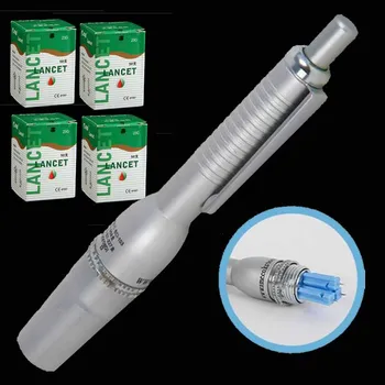 Quality acupuncture massage three head phlebotomy needle pen lancing pen lancet point pen with 4 boxes lancet needle
Quality acupuncture massage three head phlebotomy needle pen lancing pen lancet point pen with 4 boxes lancet needle
