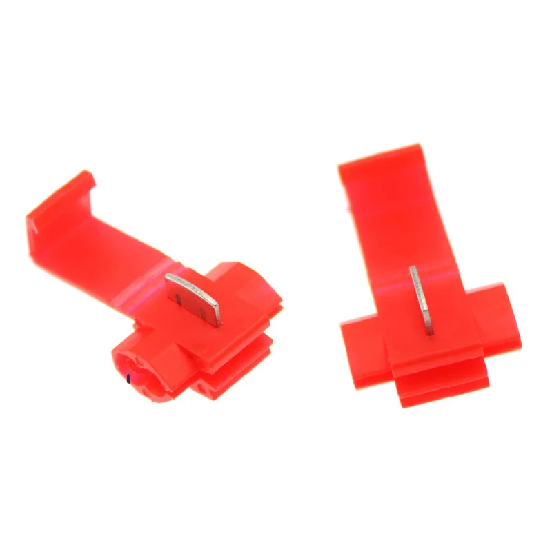 50Pcs Red Scotch Lock Crimp Terminals Electrical Cable Connectors Fast Quick Splice Lock Wire Terminals Crimp
50Pcs Red Scotch Lock Crimp Terminals Electrical Cable Connectors Fast Quick Splice Lock Wire Terminals Crimp