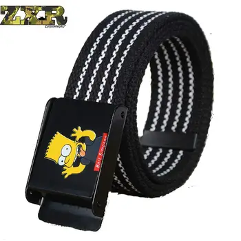 Handsome Cool Canvas Simpson Belt Men's Fashion Practical Heavy Tactical Military Waistband Free Soldier Nylon Buckle Waist Belt
Handsome Cool Canvas Simpson Belt Men's Fashion Practical Heavy Tactical Military Waistband Free Soldier Nylon Buckle Waist Belt