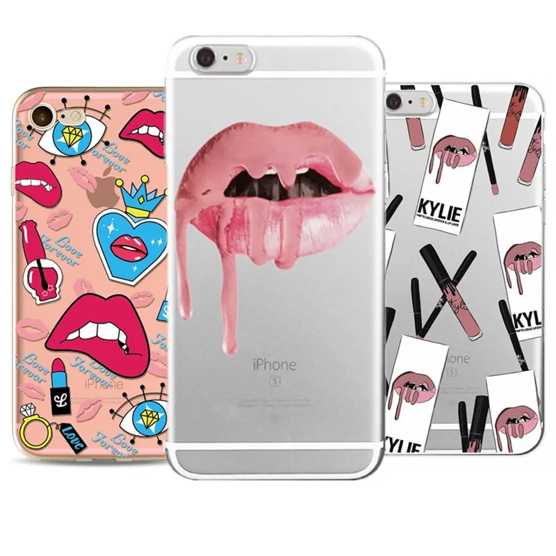 Sexy Red Lip phone case For iPhone 5 5se 6 6s 7 i6 i6s Transparent Colorful cover Slim TPU Back Cover Skin For Iphone6 6S
Sexy Red Lip phone case For iPhone 5 5se 6 6s 7 i6 i6s Transparent Colorful cover Slim TPU Back Cover Skin For Iphone6 6S