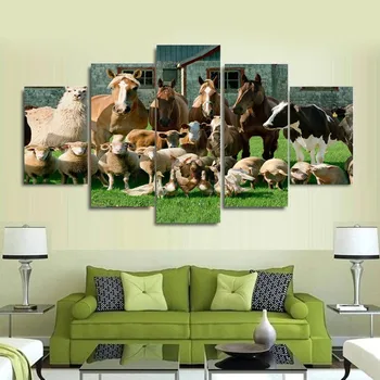 Modern Wall Art Pictures Home Decor For Living Farmer Cows Family Framed Canvas Poster Canvas Print
Modern Wall Art Pictures Home Decor For Living Farmer Cows Family Framed Canvas Poster Canvas Print