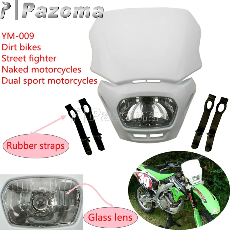 Universal Enduro Headlight Dirt Bike Off Road Dual Sport Headlight Fairing For Yamaha Honda CRF150R 50F FMX650 XR100 KTM EXC XC
Universal Enduro Headlight Dirt Bike Off Road Dual Sport Headlight Fairing For Yamaha Honda CRF150R 50F FMX650 XR100 KTM EXC XC