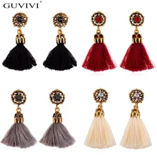 2018 Handmade Tassel Drop Earrings Pendant Vintage Gold Color Crystal Rhinestone Bijoux Red Dangle Tassel Earings for Women Lady
2018 Handmade Tassel Drop Earrings Pendant Vintage Gold Color Crystal Rhinestone Bijoux Red Dangle Tassel Earings for Women Lady