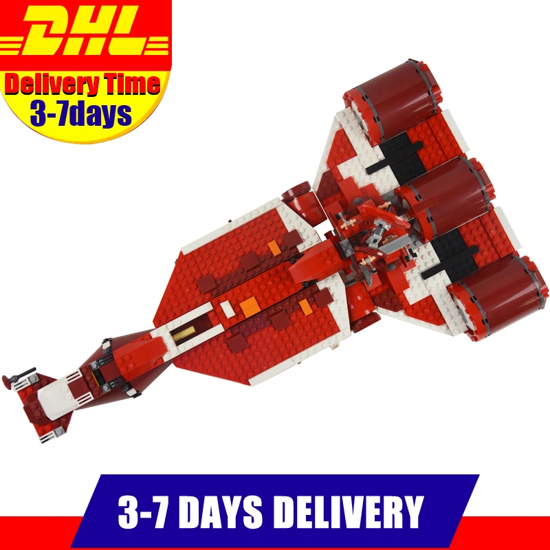 DHL Clone 7665 LEPIN 05070 963Pcs UCS Series The Republic Cruiser Set Children Educational Building Blocks Bricks Toys
DHL Clone 7665 LEPIN 05070 963Pcs UCS Series The Republic Cruiser Set Children Educational Building Blocks Bricks Toys